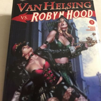Zenescope ZenBox Exclusive Robyn Hood vs Van Helsing Square Pin