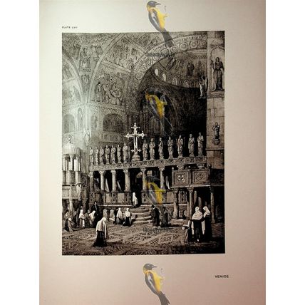 Venice (5), Italy, Samuel Prout, Book Illustration (Print), 1915