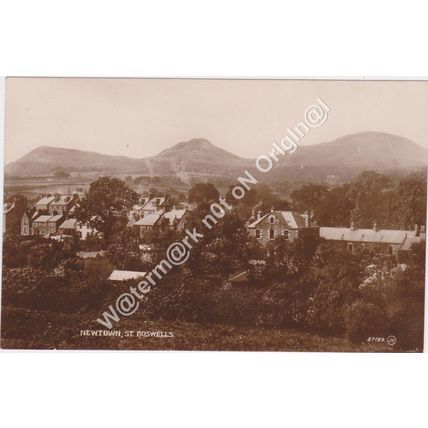 RP Newtown St Boswells nr Melrose Roxburghshire Scotland Brown