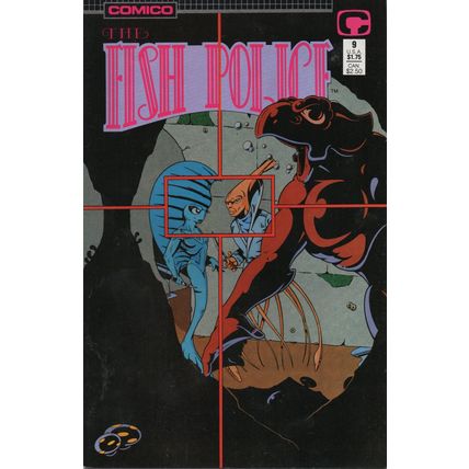 FISH POLICE #9 - COMICO (1988)