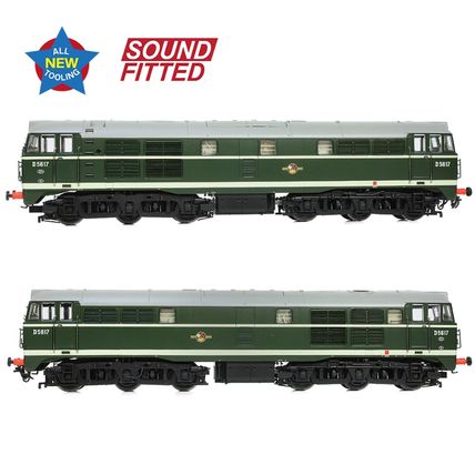 Bachmann 35-801ASF Class 30 D5617 BR Green DCC Sound Fitted - NEW
