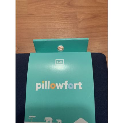 1 Pc Pillowfort Blue Microfiber Full Flat Sheet 81"x96"