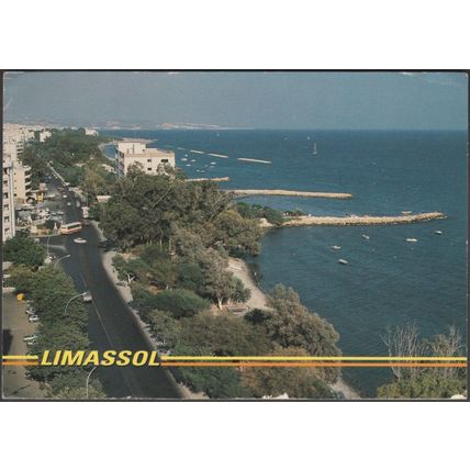 Limassol, Cyprus, 1993 - Apostolos Papadopoulos Postcard
