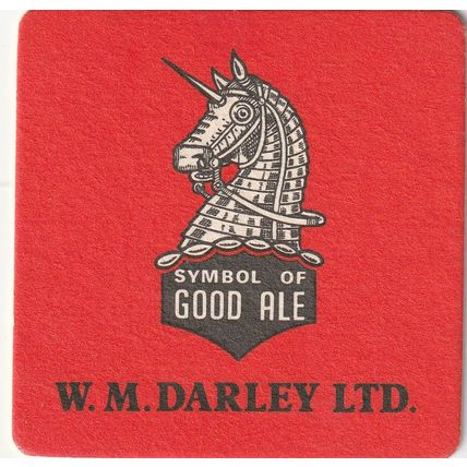 BEER MAT - DARLEY THORNE BREWERY - THORNE BEST BITTER - (Cat 049) - (1985)