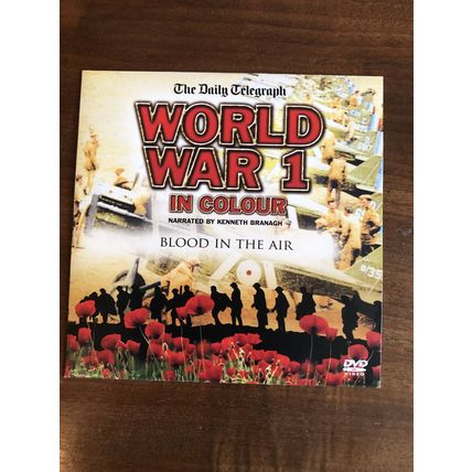 7 DVD SET : WORLD WAR 1 IN COLOUR . UNPLAYED AS NEW.