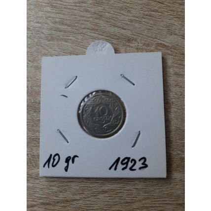 Polen 10 Groszy 1923 Münze.