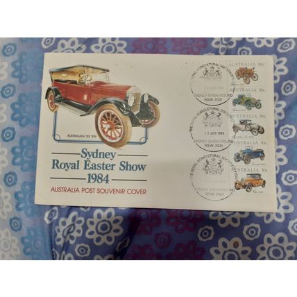 1984 sydney easter show showground postmark FDC