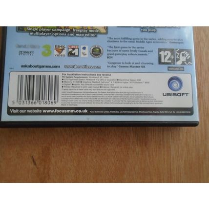 The Settlers - Rise of an Empire PC DVD