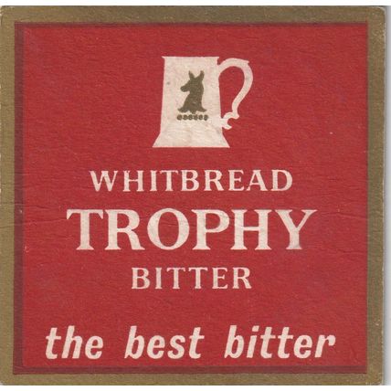 BEER MAT - WHITBREAD BREWERY - THE BEST BITTER - (Cat 150) - (1968)
