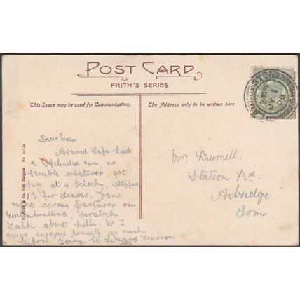 St Stephens from Launceston, Cornwall, 1908 - Frith's Postcard
