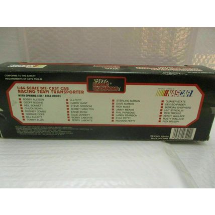 Racing Champions Melling Racing #9 NASCAR 1:64 Team Transporter 1991