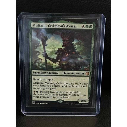 Multani, Yavimaya's Avatar Commander: Zendikar Rising Magic: the Gathering Tradi