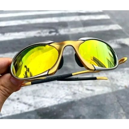 Oakley X-Metal Romeo 1 24k Gold pinnate sunglasses
