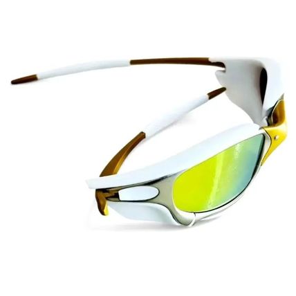 HCS X-Metal Juliet 24k Gold kit White sunglasses