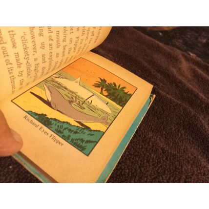 Big Little Book Flipper Killer Whale Trouble # 2003 By George S Elrick 1967