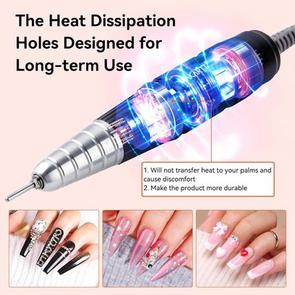 Makartt Nail Drill Handpiece for Up200 Machine:Professional Electric File Remove