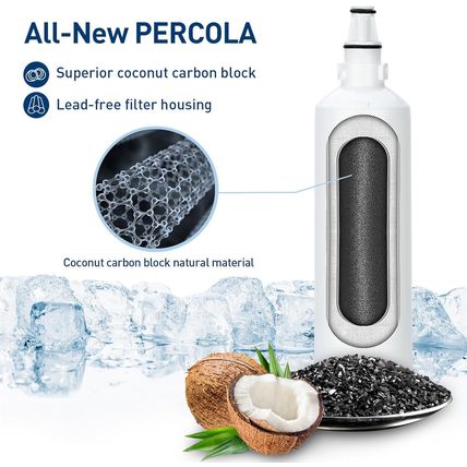 Sub-Zero 7012333/7042803 & Manitowoc K00374/K00374001 Ice Maker Water Filter, Co