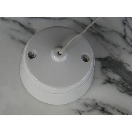 6Amp Ceiling Pull Cord Switch 1 Way Bathroom Toilet Light Switches 6A White