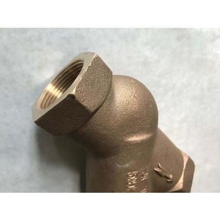 United Brass Works 1" BOILER 200 WSP BLOW DOWN Y VALVE,NC,1" npt BLOWDOWN Valve