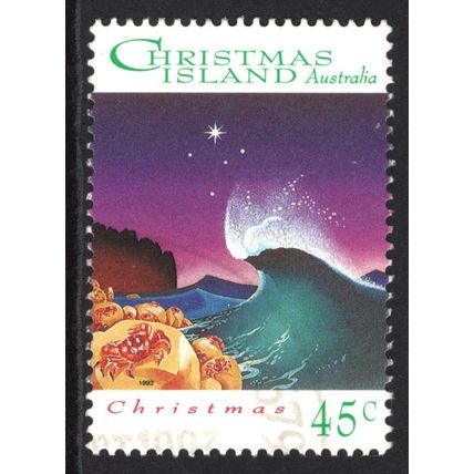 CHRISTMAS ISLAND 1993: CHRISTMAS - 45c USED (G13)