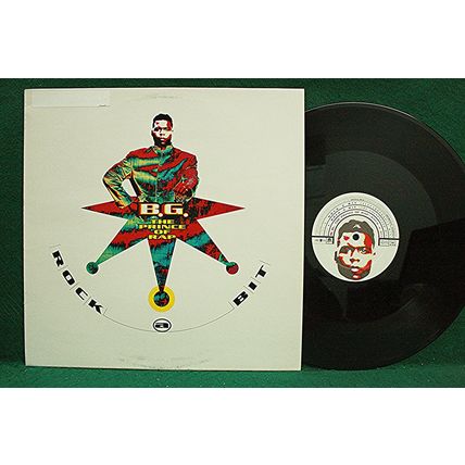 B.G. The Prince Of Rap - Rock A Bit - 12” Single - DAN 660712 6 - NM