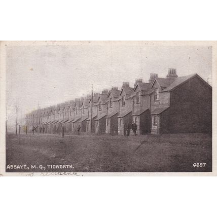 EC766 TIDWORTH - ASSAYE M.Q. PRINTED POSTCARD