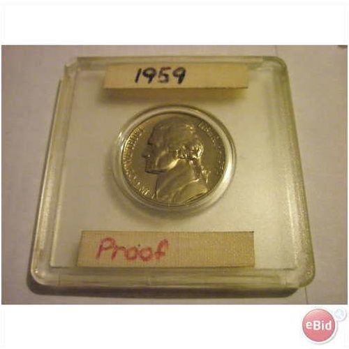 1959 Proof Nickel FREE SHIPPING