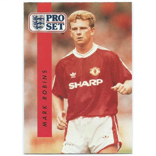 1990/1991 Pro Set Footbal - #150 - Mark Robins