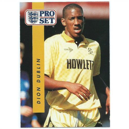 1990/1991 Pro Set Footbal - #319 - Dion Dublin