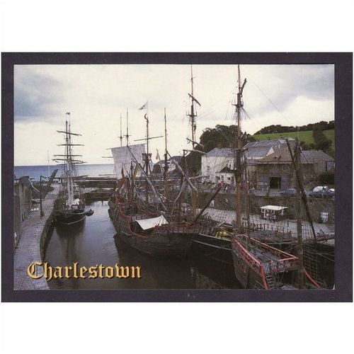 CHARLESTOWN CORNWALL - CARD No 2DC 2165 - UNUSED