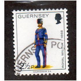 GUE 1974 2.5P 'MILITIA -CORPORAL' FINE USED (EBID25259)