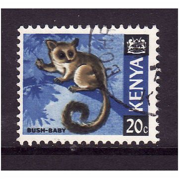KENYA 1966 SG 23 20c LESSER BUSH BABY #3