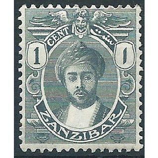 Zanzibar 1913 SG246 1c Grey Mounted Mint .. ..