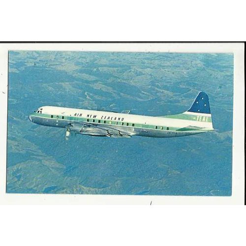 Aviation AIR NEW ZEALAND ELECTRA Postcard