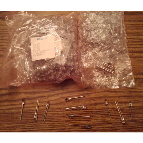 Lot of 700: Hewlett Packard HLMP-3750 LEDs :: FREE Shipping
