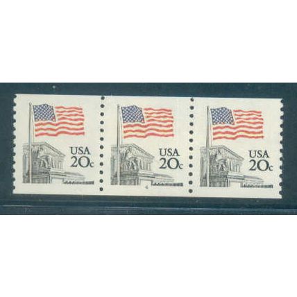 1895a 20c U.S. Flag Very Fine MNH SG PNC 4/3 P0125