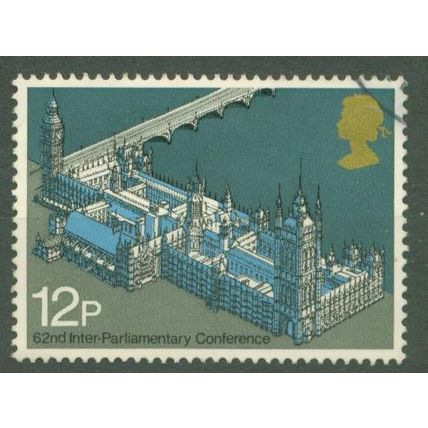 GREAT BRITAIN - 1975 Parliamentary Conference - 12p Palace of Westminster - FU