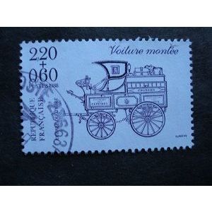 France 1988 - Car mounted / Stamp Day - USED