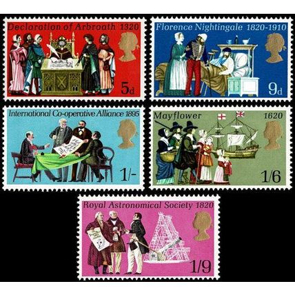 1970_Anniversaries_Unmounted Mint HRD