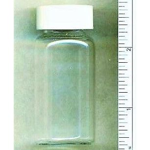 Glass Bottle Clear 1oz Screw Cap Quantity 10