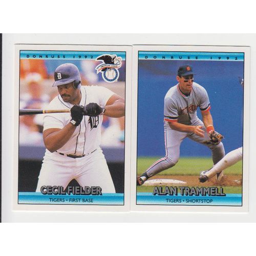 1992 Donruss Detroit Tigers team set- 23 cards- Factory Set Fresh!