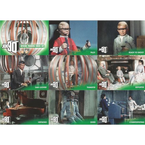 Joe 90 Gerry Anderson Full 54 Card Base Set + 6 Card Chase Set