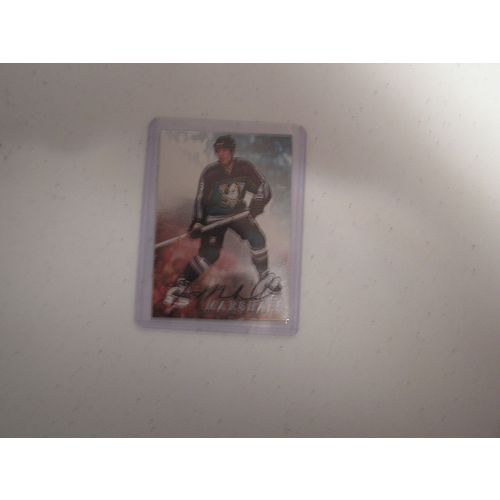 Jason Marshall 1998/99 Be A Player AUTOGRAPH NO. 1