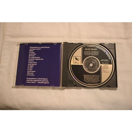 BLUE VELVET-5" Movie Soundtrack CD with Various Artists & Roy Orbison