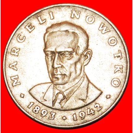 CZECHOSLOVAKIA NOWOTKO (1893-1942): POLAND ★ 20 ZLOTY 1975 ★LOW START★NO RESERVE