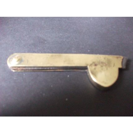 VICTORIAN VETERINARY 3 BLADED BLOOD LETTING FLEAM BRASS BODIED MADE BY RICHARDS