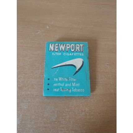 Newport Cigarettes Matchbook Unused