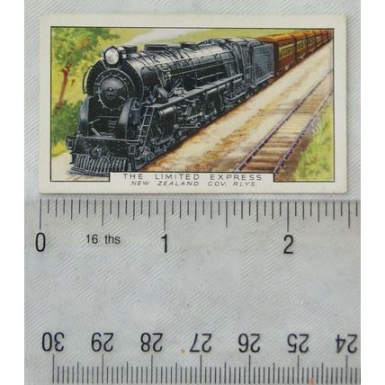 1937 Gallaher Trains of the World No. 28 Limited Express, New Zealand Government