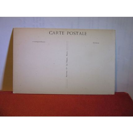 painting by Octave Tassaert . unused vintage postcard Le Louvre #