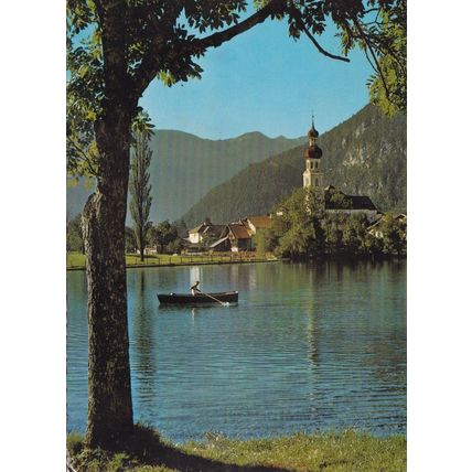 Nassereith Fernpassstrasse Tirol Austria Postcard posted 1976 crease